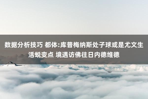 数据分析技巧 都体:库普梅纳斯处子球或是尤文生活蜕变点 境遇访佛往日内德维德