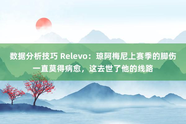 数据分析技巧 Relevo：琼阿梅尼上赛季的脚伤一直莫得病愈，这去世了他的线路