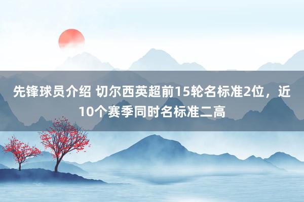 先锋球员介绍 切尔西英超前15轮名标准2位，近10个赛季同时名标准二高