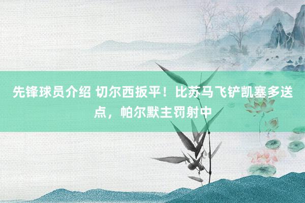 先锋球员介绍 切尔西扳平！比苏马飞铲凯塞多送点，帕尔默主罚射中